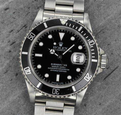 rolex 16610 blue dial|Rolex submariner model 16610 price.